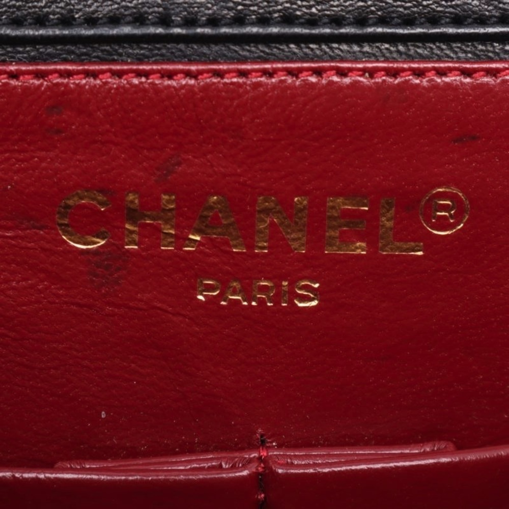 Chanel Matelasse Round Flap Chain Lambskin Black - Picture 5 of 6